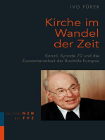 Kirche im Wandel der Zeit: Konzil, Synode 72 und die Zusammenarbeit der Bischöfe Europas