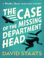 The Case of the Missing Department Head: A Walter Dure "Hard Case" Mystery, #1