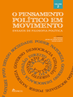 O pensamento político em movimento: Ensaios de filosofia política (Volume 2)