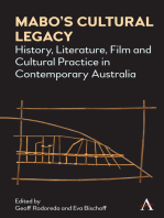 Mabos Cultural Legacy: History, Literature, Film and Cultural Practice in Contemporary Australia