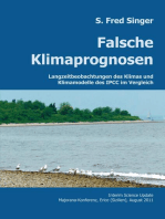 Falsche Klimaprognosen: Langzeitbeobachtungen des Klimas und Klimamodelle des IPCC im Vergleich