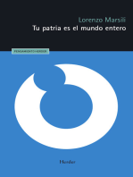 Tu patria es el mundo entero