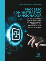 Processo administrativo sancionador: um estudo sobre o controle interno no serviço público de segurança militar do estado do Rio de Janeiro