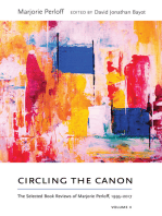 Circling the Canon, Volume II: The Selected Book Reviews of Marjorie Perloff,1995-2017