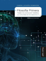 Filosofía primera. Tratado de ucronía post-metafísica: La comunidad de los espectros V