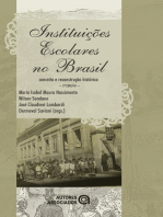 Instituições escolares no Brasil: conceito e reconstrução histórica