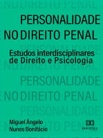 Personalidade no Direito Penal: estudos interdisciplinares de direito e psicologia