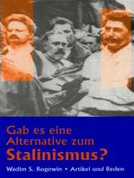 Gab es eine Alternative zum Stalinismus?: Artikel und Reden