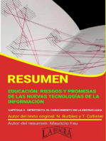 Resumen de Educación: Riesgos y Promesas de las Nuevas Tecnologías de la Información: RESÚMENES UNIVERSITARIOS