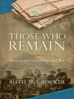Those Who Remain: Remembrance and Reunion After War