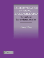 A Marxist Reading of Young Baudrillard: Throughout His Ordered Masks