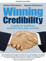 Winning Credibility: A guide for building a business from rags to riches
