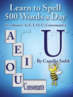 Learn to Spell 500 Words a Day