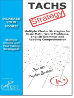 TACHS Test Strategy!: Winning Multiple Choice Strategies for the Test for Admission to Catholic High Schools