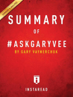 Summary of #AskGaryVee: by Gary Vaynerchuk | Includes Analysis