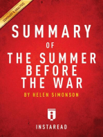 Summary of The Summer Before the War: by Helen Simonson | Includes Analysis