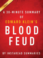 Summary of Blood Feud: by Edward Klein | Includes Analysis