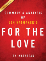 Summary of For the Love: by Jen Hatmaker | Summary & Analysis