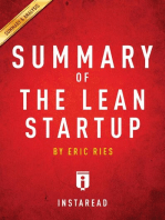 Summary of The Lean Startup: by Eric Ries | Includes Analysis