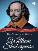 The Complete Works of William Shakespeare: All 37 plays, 160 sonnets and 5 poetry books