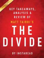 Summary of The Divide: by Matt Taibbi | Includes Analysis