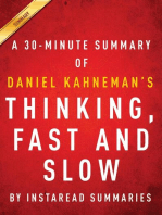 Summary of Thinking, Fast and Slow: by Daniel Kahneman | Includes Analysis
