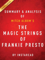 Summary of The Magic Strings of Frankie Presto: by Mitch Albom | Includes Analysis