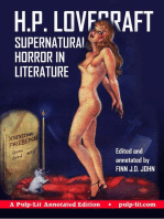 Supernatural Horror in Literature: A Pulp-Lit Annotated Edition