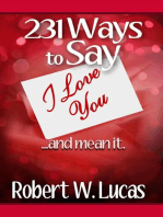 231 Ways to Say I Love You...and Mean It