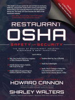 Restaurant OSHA Safety and Security: The Book of Restaurant Industry Standards & Best Practices