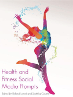 Health and Fitness Social Media Prompts: 200+ Prompts for Authors (For Blogs, Facebook, and Twitter)