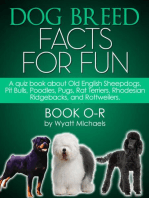 Dog Breed Facts for Fun! Book O-R