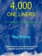 4,000 One Liners: The Ultimate Collection of One Liners