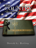 FOR COUNTRY: MY LITTLE BIT 21 MONTHS OF SERVICE