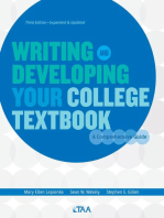 Writing and Developing Your College Textbook: A Comprehensive Guide