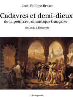 Cadavres et demi-dieux de la peinture romantique française: de David à Delacroix