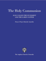 Holy Communion Also Called the Eucharist and the Lord's Supper: From A Prayer Book for Australia (APBA) ebook