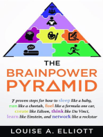 The BrainPower Pyramid: 7 proven steps for how to Sleep like a Baby, Run like a Cheetah, Fuel like a Formula One Car, Create like Edison Think like Da Vinci, Learn like Einstein, And Network like a Rockstar!