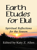 Earth Etudes for Elul: Spiritual Reflections for the Season