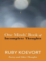 One Minds' Book of Incomplete Thoughts