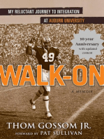 Walk-On: My Reluctant Journey to Integration at Auburn University