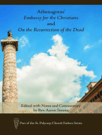 Athenagoras' Embassy for the Christians and On the Resurrection of the Dead: Edited with Notes and Commentary by Rev. Aaron Simms