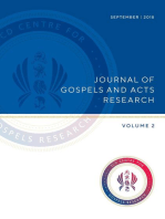 Journal of Gospels and Acts Research: Volume 2
