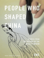 People Who Shaped China: Stories from the history of the Middle Kingdom