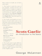 Scots Gaelic: an introduction to the basics