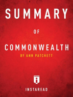 Summary of Commonwealth: by Ann Patchett | Includes Analysis