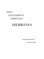 Hebrews: A Critical & Exegetical Commentary