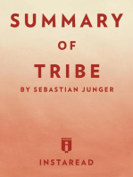 Summary of Tribe: by Sebastian Junger | Includes Analysis