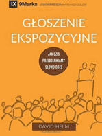 Głoszenie Ekspozycyjne (Expositional Preaching) (Polish)