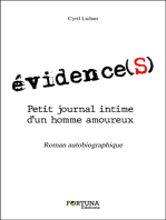 évidence(s): Petit journal intime d'un homme amoureux